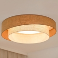 Brilagi - Lampada da soffitto dimmerabile LED SHINE LED/24W/230V diam. 60 cm 3000/4000/6500K beige/crema + telecomando