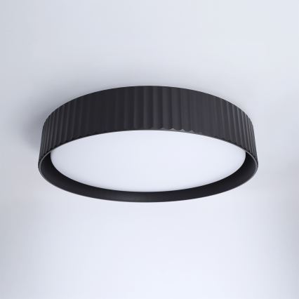 Brilagi - Plafoniera dimmerabile a LED LUCIA LED/48W/230V 3000-6500K Ø 41 cm nero + telecomando