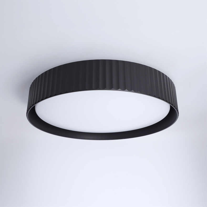 Brilagi - Plafoniera dimmerabile a LED LUCIA LED/48W/230V 3000-6500K Ø 41 cm nero + telecomando
