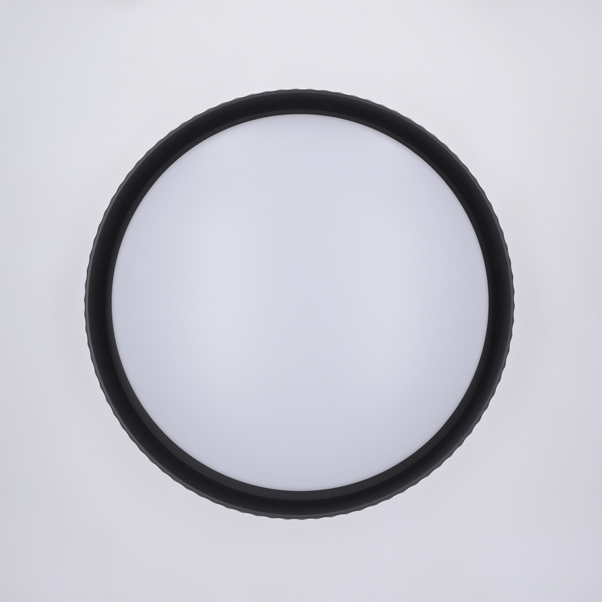 Brilagi - Plafoniera dimmerabile a LED LUCIA LED/48W/230V 3000-6500K Ø 41 cm nero + telecomando