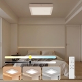 Brilagi - Lampada da soffitto dimmerabile per bagno FRAME SMART LED/24W/230V 30x30 cm 3000-6000K IP44 bianco + telecomando