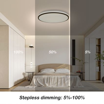 Brilagi - Plafoniera LED dimmerabile SMART LED/36W/230V Ø 48 cm 3000-6000K Wi-Fi Tuya Beacon + telecomando
