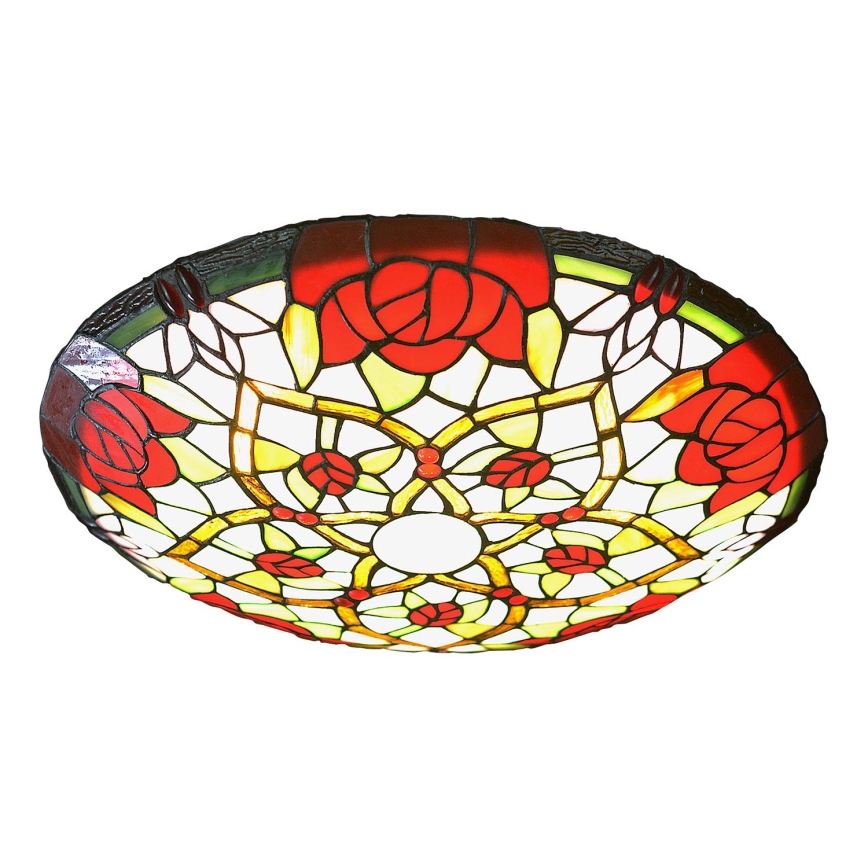 Brilagi - Lampada da soffitto in stile Tiffany GARLAN 2xE27/60W/230V