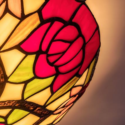 Brilagi - Lampada da soffitto in stile Tiffany GARLAN 2xE27/60W/230V