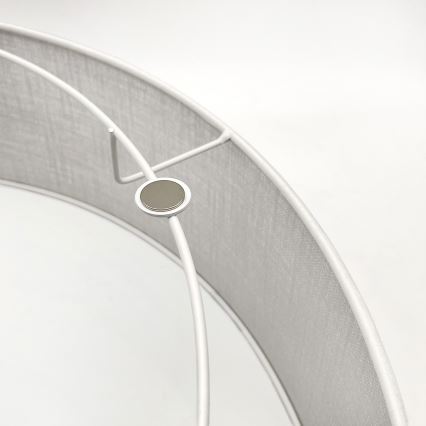BRILAGI - Plafoniera LED BELLADONNA 3xE27/15W/230V Ø 50 cm bianco/rovere noce
