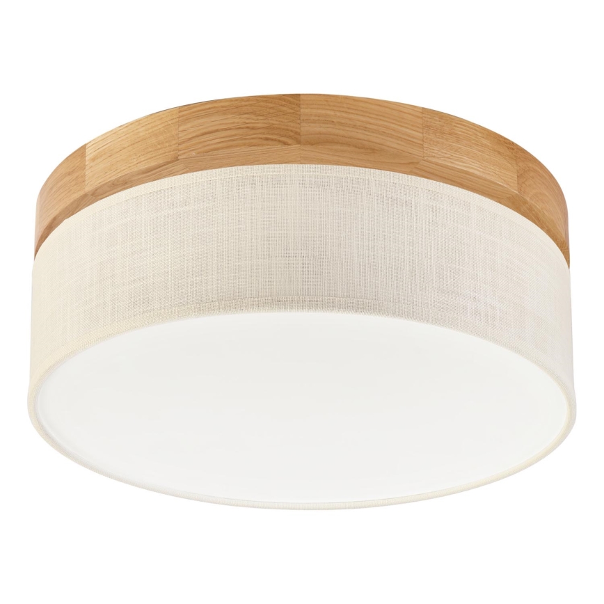 Brilagi - Lampada da soffitto LED BELLADONNA LED/20W/230V diam. 30 cm crema/rovere
