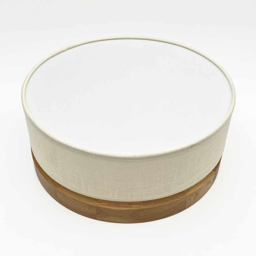 Brilagi - Lampada da soffitto LED BELLADONNA LED/20W/230V diam. 30 cm crema/rovere