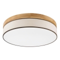 Brilagi - Lampada da soffitto LED BELLADONNA LED/36W/230V 50 cm crema/rovere
