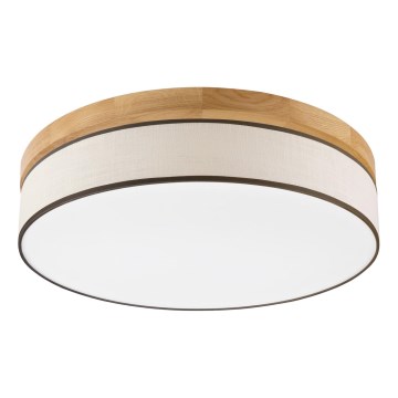 Brilagi - Lampada da soffitto LED BELLADONNA LED/36W/230V 50 cm crema/rovere