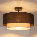 Brilagi - Lampada da soffitto LED BOHO ECO, 1xE27/10W/230V, Ø 40 cm, marrone/crema