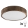 Brilagi - Lampada da soffitto LED CARVALHO 3xE27/60W/230V rovere noce Ø 47 cm