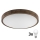 Brilagi - Lampada da soffitto LED CARVALHO SLIM 3xE27/60W/230V rovere noce Ø 47 cm