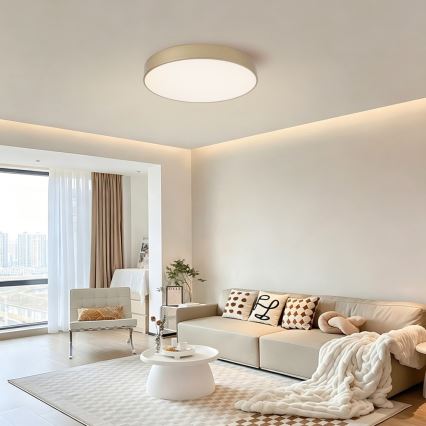 Brilagi - plafoniera LED dimmerabile POOL LED/60W/230V 3000-6000K diam. 50 cm oro + telecomando