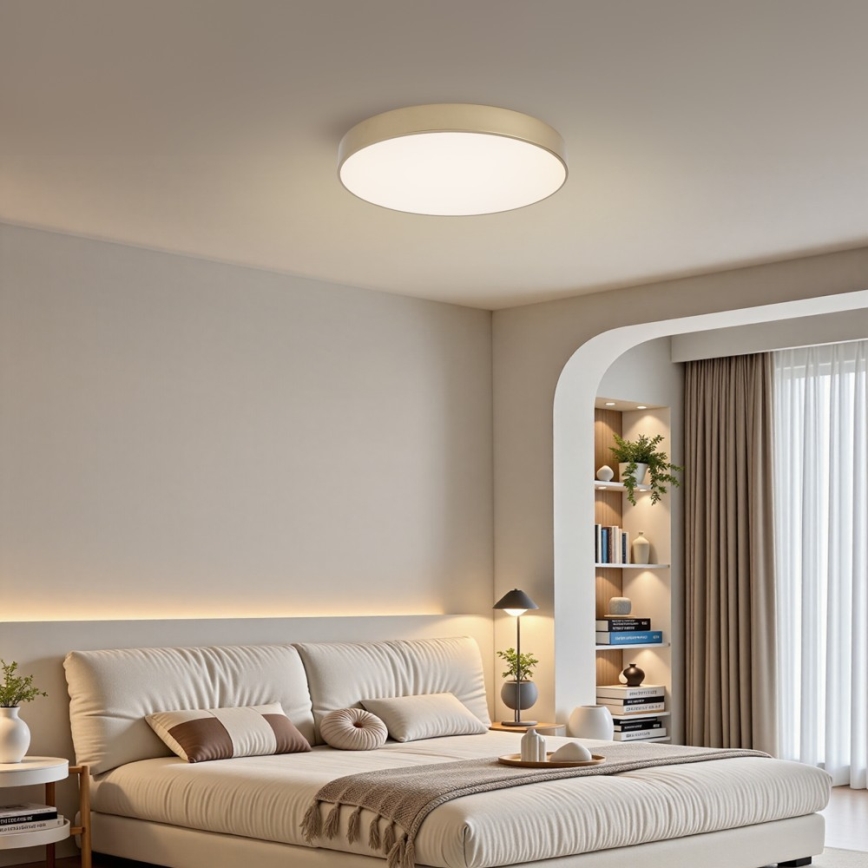 Brilagi - plafoniera LED dimmerabile POOL LED/60W/230V 3000-6000K diam. 50 cm oro + telecomando