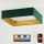 Brilagi - Lampada da soffitto LED dimmerabile VELVET SQUARE SMART LED/36W/230V 60x60 cm 2700-6500K Wi-Fi Tuya + telecomando verde
