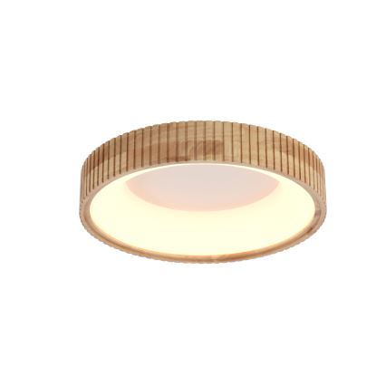 Brilagi - Plafoniera LED FALCON WOOD MODERN LED/30W/230V 3000/4000/6000K diam. 45 cm legno