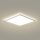 Brilagi - Lampada da soffitto LED per bagno ULTRA SLIM LED/24W/230V 42x42 cm finitura argento IP54