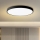 Brilagi - Lampada da soffitto LED POOL LED/128W/230V 3000/4500/6000K diametro 100 cm nera