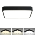 Brilagi - Lampada da soffitto LED POOL SQUARE LED/36W/230V 3000/4500/6000K 40x40 cm nero