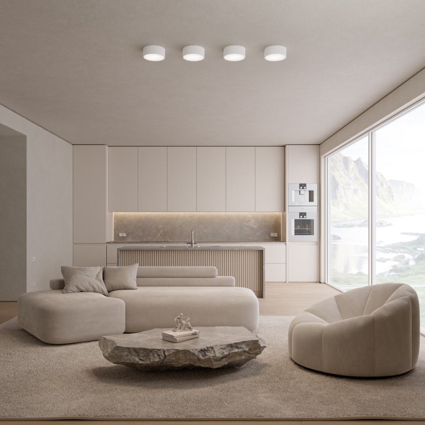 Brilagi - CLARE plafoniera da bagno LED RGBW dimmerabile 1xE27/9W/230V 2700-6500K Ø 20 cm IP54 Wi-Fi bianca