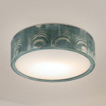 Brilagi - Lampada da soffitto PINO 1xE27/15W/230V pino/verde diam. 27,5 cm