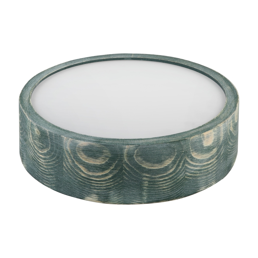 Brilagi - Lampada da soffitto PINO 1xE27/15W/230V pino/verde diam. 27,5 cm