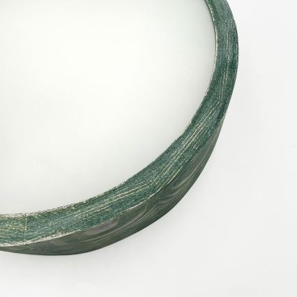 Brilagi - Lampada da soffitto PINO 1xE27/15W/230V pino/verde diam. 27,5 cm