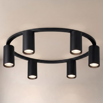 Brilagi - Lampada da soffitto SELE 6xGU10/30W/230V nera