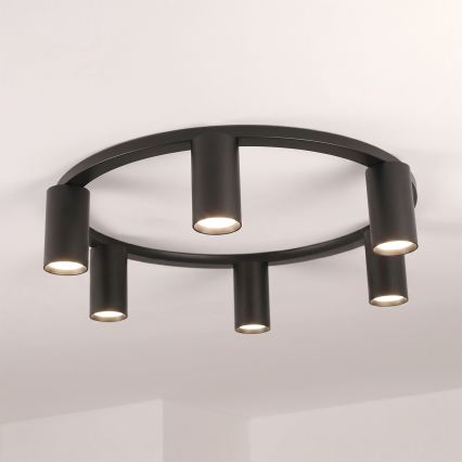 BRILAGI - Lampada da soffitto SELE 6xGU10/30W/230V nera