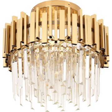 Brilagi - Lampada da soffitto VERVE 6xE14/40W/230V diam. 60 cm dorata