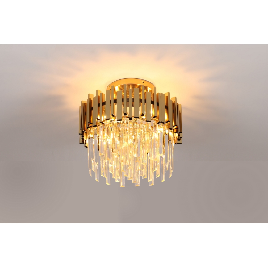 Brilagi - Lampada da soffitto VERVE 6xE14/40W/230V diam. 60 cm dorata