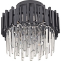 Brilagi - Lampada da soffitto VERVE 6xE14/40W/230V Ø 60 cm nero