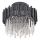 Brilagi - Lampada da soffitto VERVE 6xE14/40W/230V Ø 60 cm nero