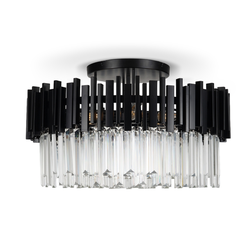 BRILAGI - Lampada da soffitto VERVE 6xE14/40W/230V Ø 60 cm nero