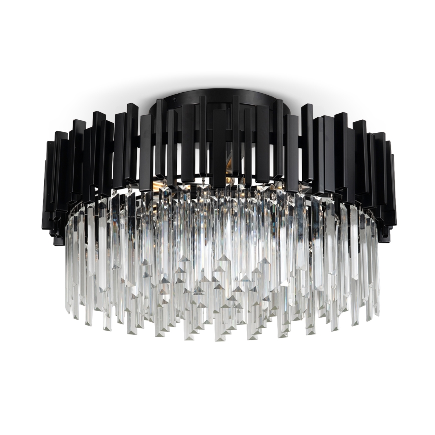 BRILAGI - Lampada da soffitto VERVE 6xE14/40W/230V Ø 60 cm nero