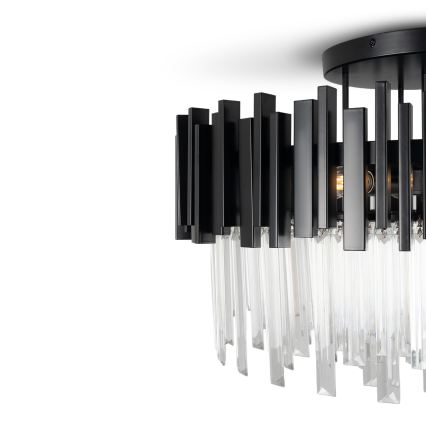 BRILAGI - Lampada da soffitto VERVE 6xE14/40W/230V Ø 60 cm nero
