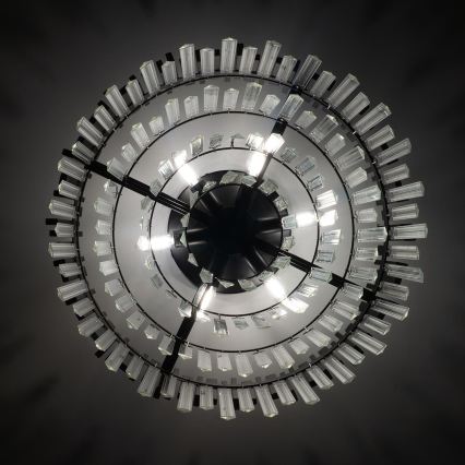 BRILAGI - Lampada da soffitto VERVE 6xE14/40W/230V Ø 60 cm nero