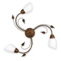 BRILAGI - Lampada da soffitto WILLOW 3xE27/40W/230V Ø 75 cm bronzo