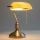 Brilagi - Lampada da tavolo BANK OFFICE 1xE27/60W/230V ottone/arancione