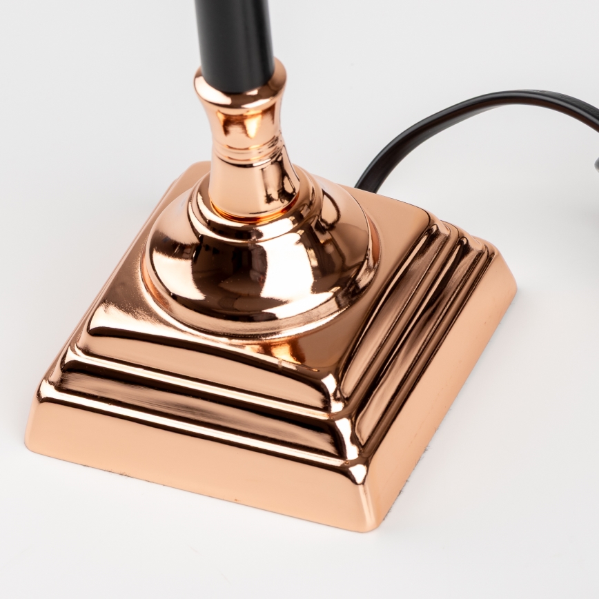 Brilagi - Lampada da tavolo CERIA 1xE14/40W/230V nero/rame/grigio