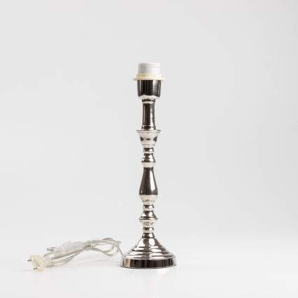 Brilagi - Lampada da tavolo CERIA 1xE27/60W/230V cromo lucido/bianco