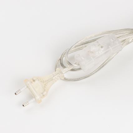 Brilagi - Lampada da tavolo CERIA 1xE27/60W/230V cromo lucido/bianco