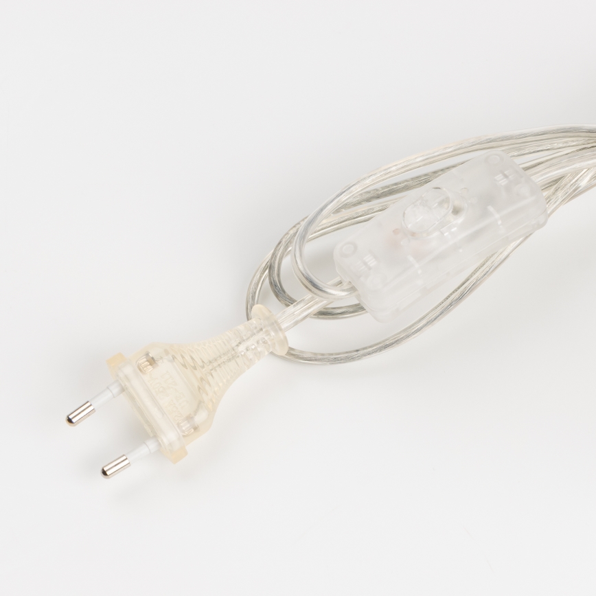 Brilagi - Lampada da tavolo CERIA 1xE27/60W/230V Ø 25 cm cromo lucido/bianco