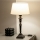 Brilagi - Lampada da tavolo CERIA 1xE27/60W/230V Ø 25 cm nero/bianco