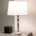 BRILAGI - Lampada da tavolo CERIA 1xE27/60W/230V Ø 30 cm argento/bianco
