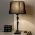 Brilagi - Lampada da tavolo CERIA 1xE27/60W/230V Ø 30 cm marrone/nero
