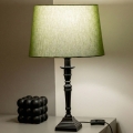 Brilagi - Lampada da tavolo CERIA 1xE27/60W/230V Ø 30 cm nero/verde