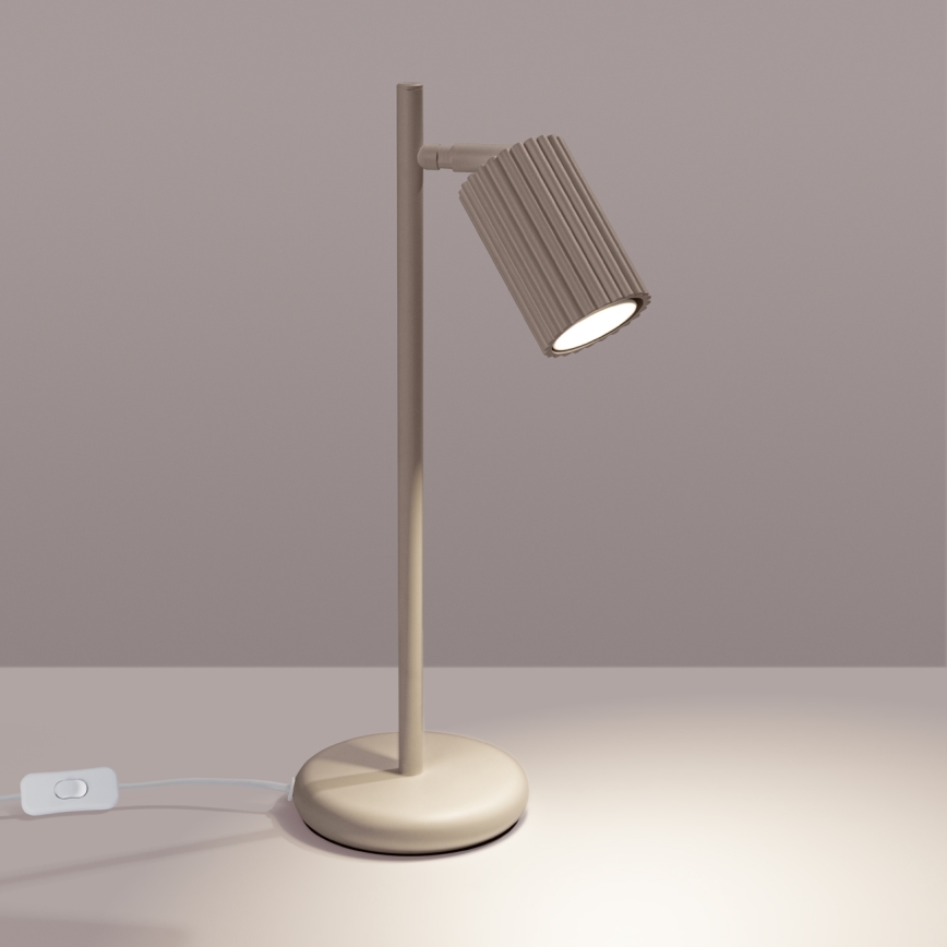 Brilagi - Lampada da tavolo CRESTO 1xGU10/10W/230V taupe