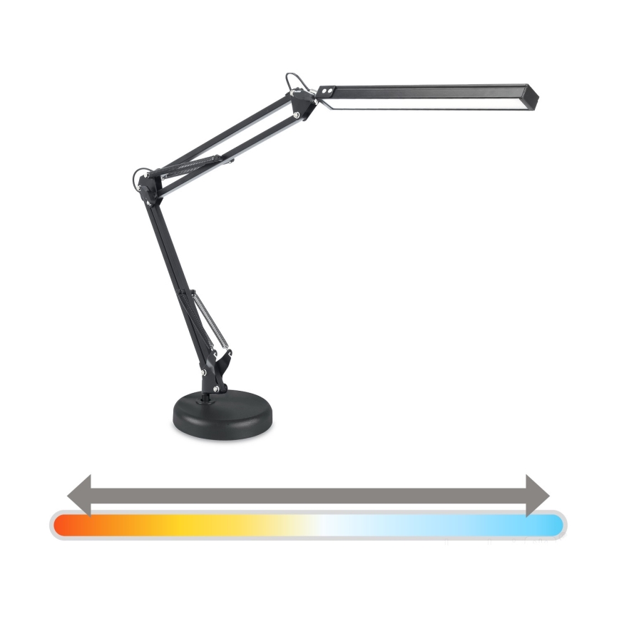 Brilagi - Lampada da tavolo dimmerabile a LED 2 in 1 USB VARIO LED/14W/5V 3000-6000K nera