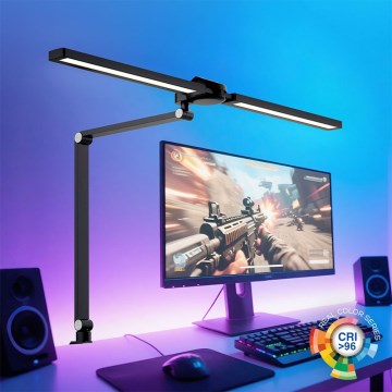 Brilagi - Lampada da tavolo dimmerabile a LED RGB con controllo touch e clip VARIO LED/18W/230V 3000-6500K CRI 96